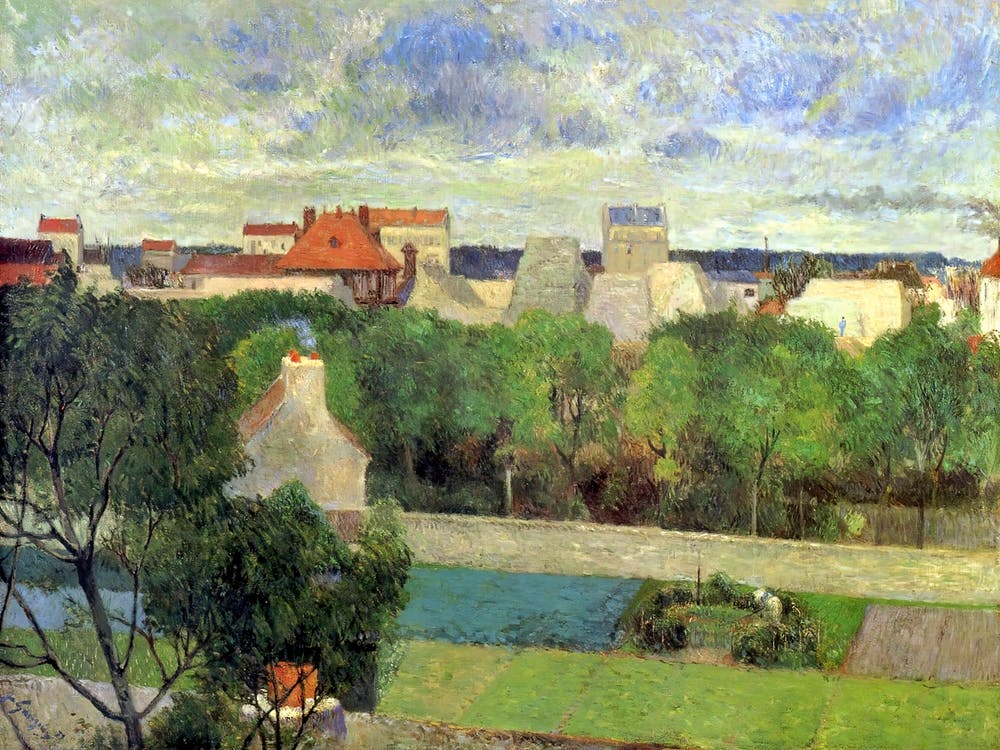 The Market Gardens Of Vaugirard (1879), Paul Gauguin