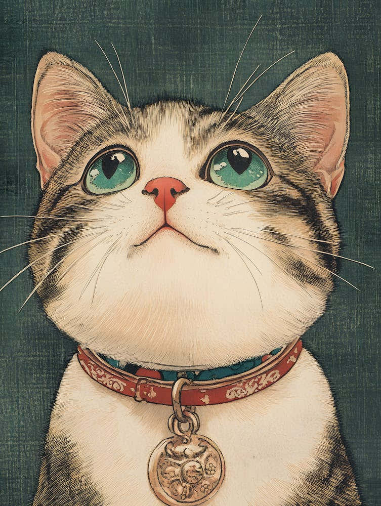 Cat With Blue Eyes 7