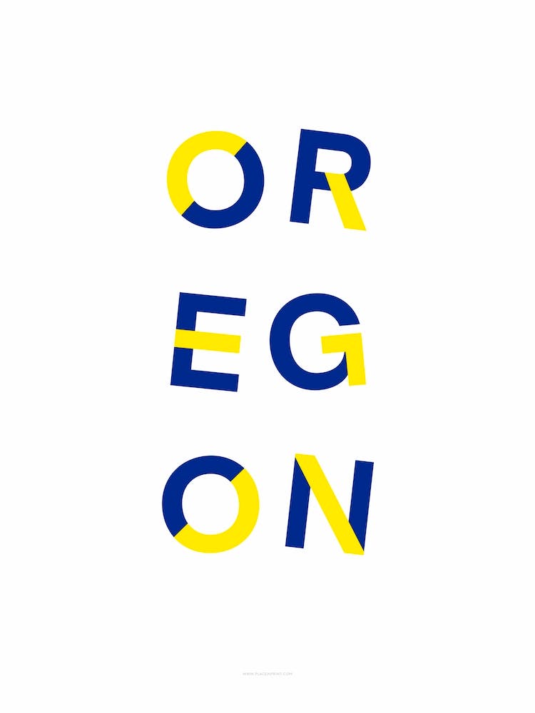 Oregon State Flag Colours