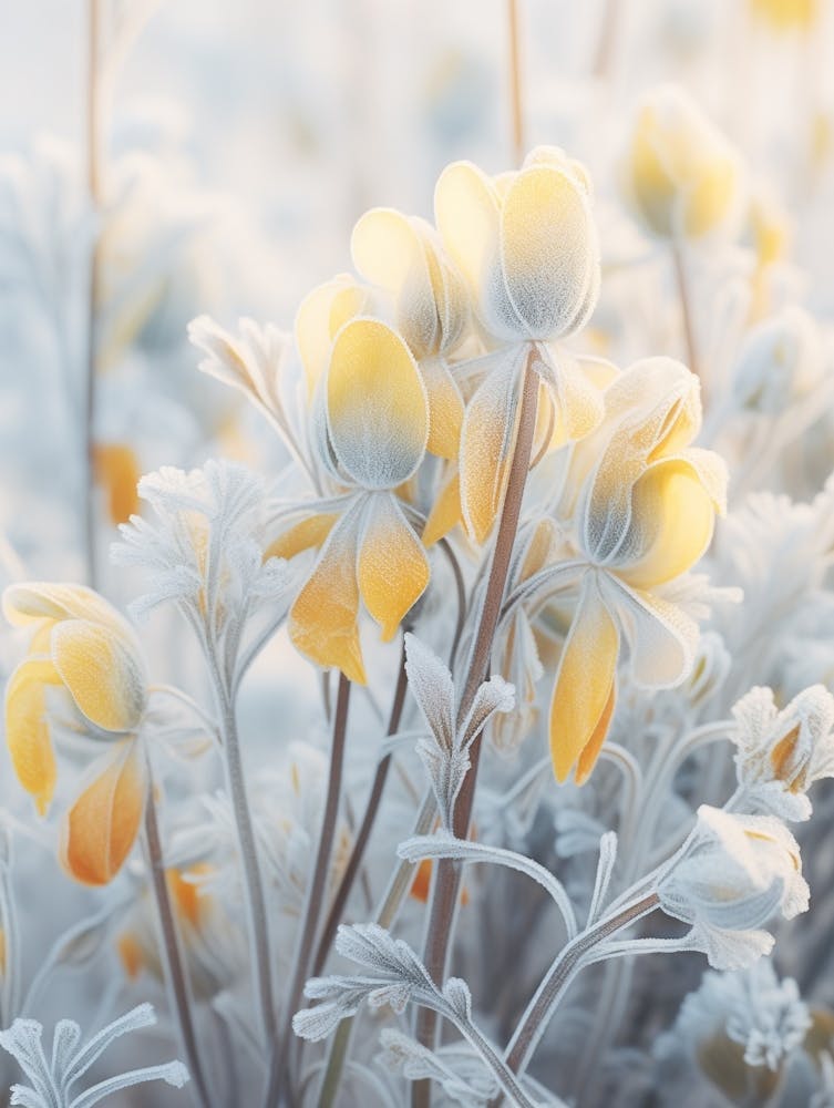 Frosty Botanical Winter Aconite 2