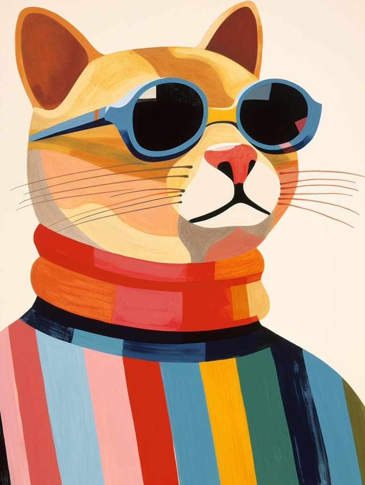 Little Cougar 3 Wearing Sunglasses