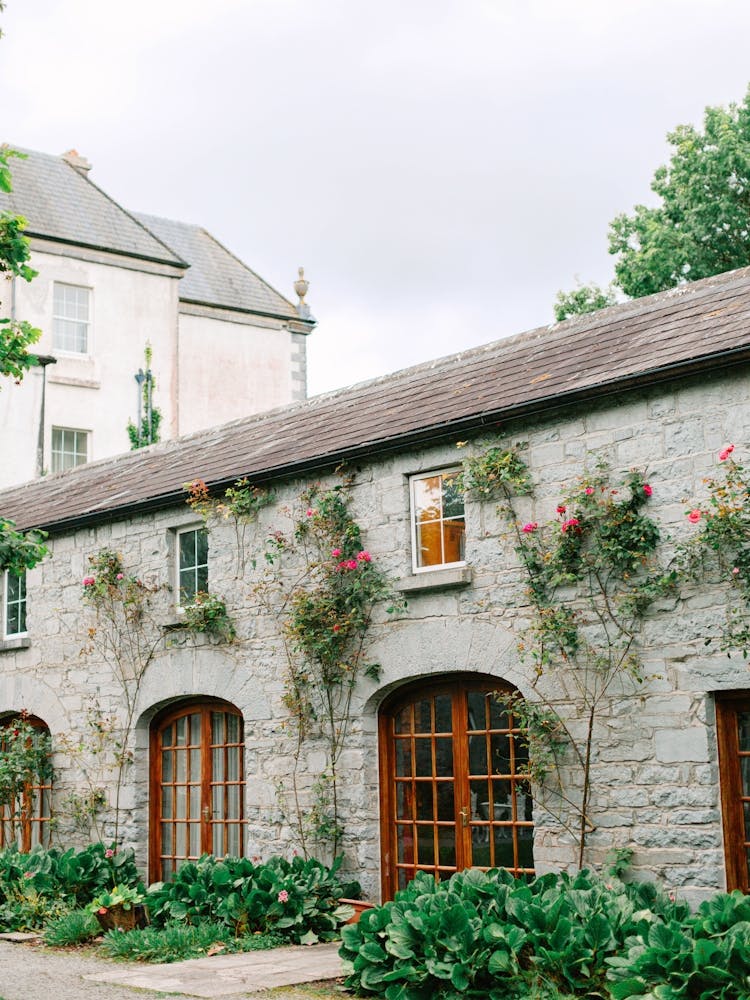 Rose Covered Irish Castle 