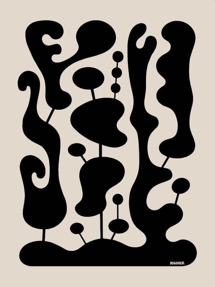 Mid Century Modern Abstraction 7