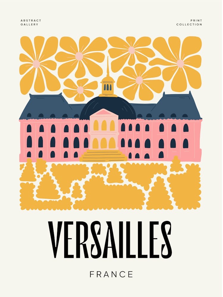 Travel Versailles France Abstract Gallery