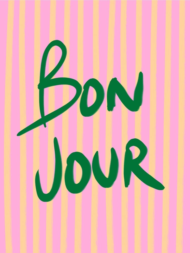 Bon Jour Stripes