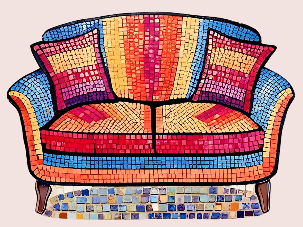 Mosaic Couch 2