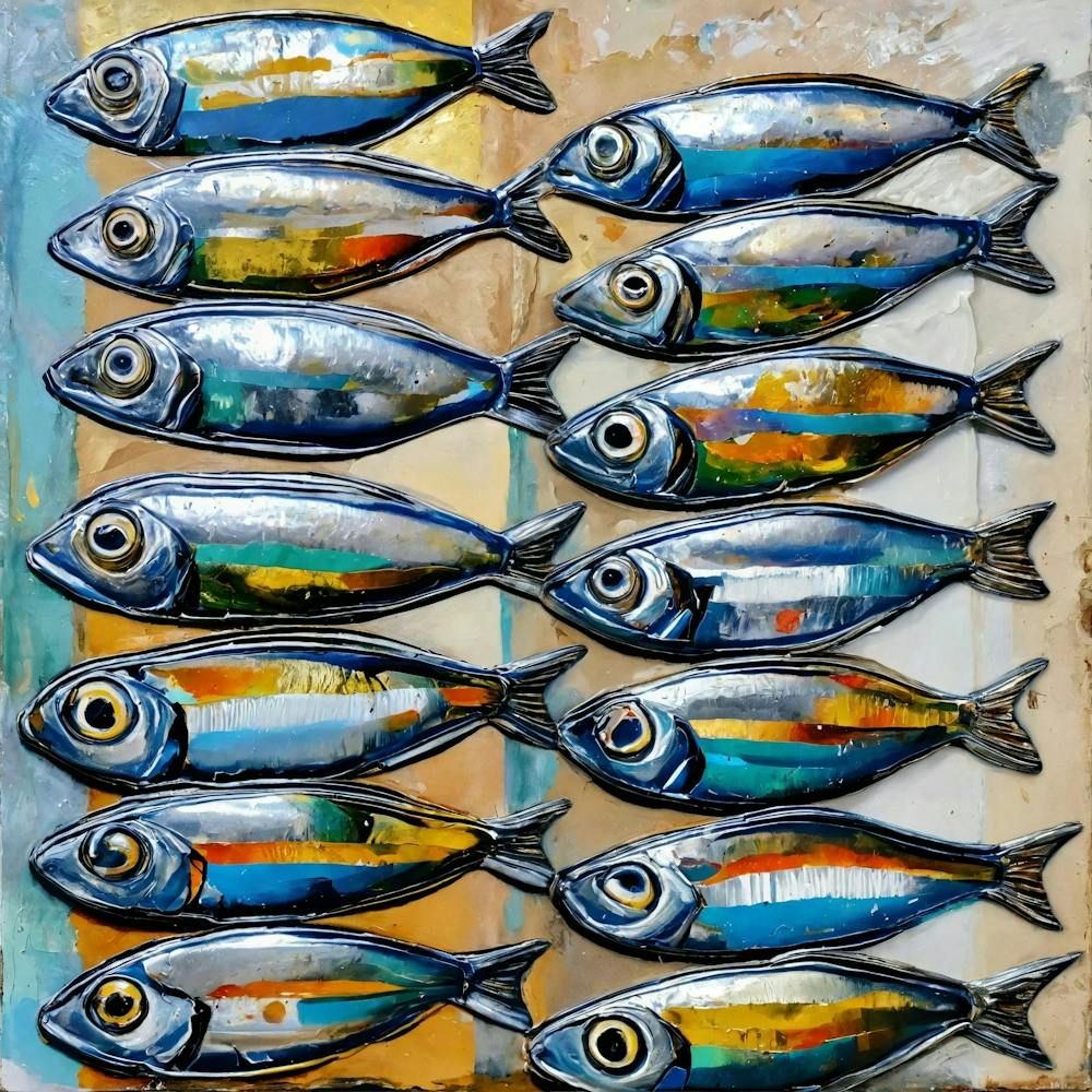 Sardines Art
