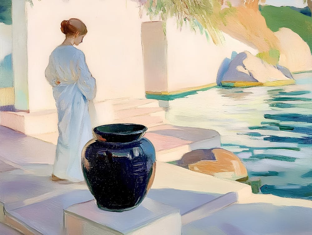 Woman By The Water