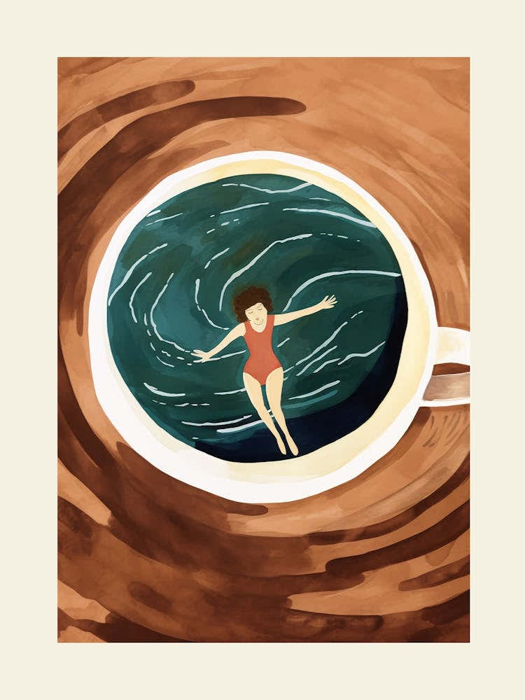 Girl In A Coffee Cup