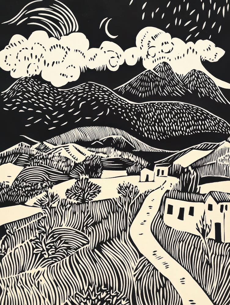Landscape With Mountains