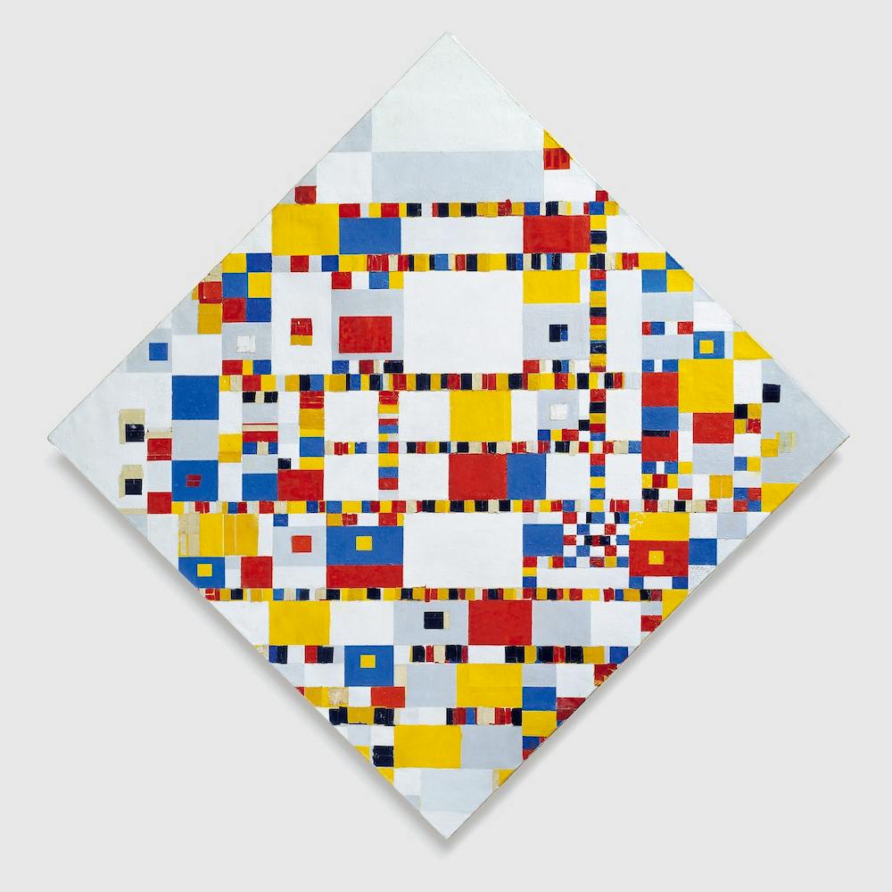 Victory Boogie Woogie (1944), Piet Mondrian