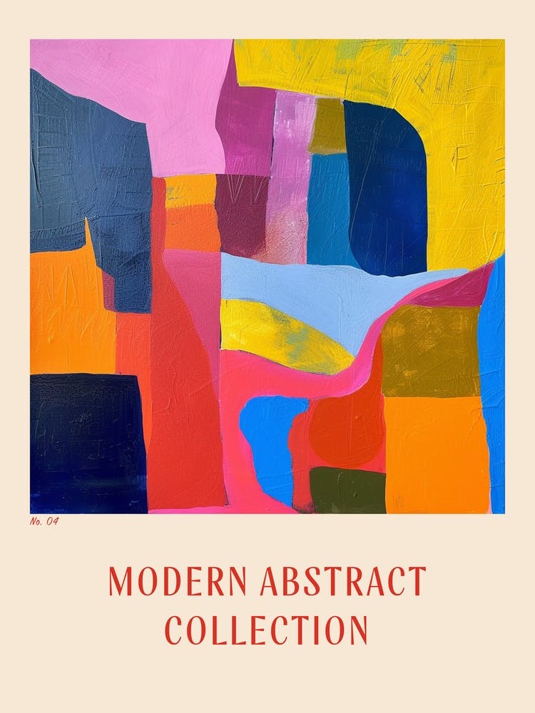 Modern Abstract Collection Poster 4