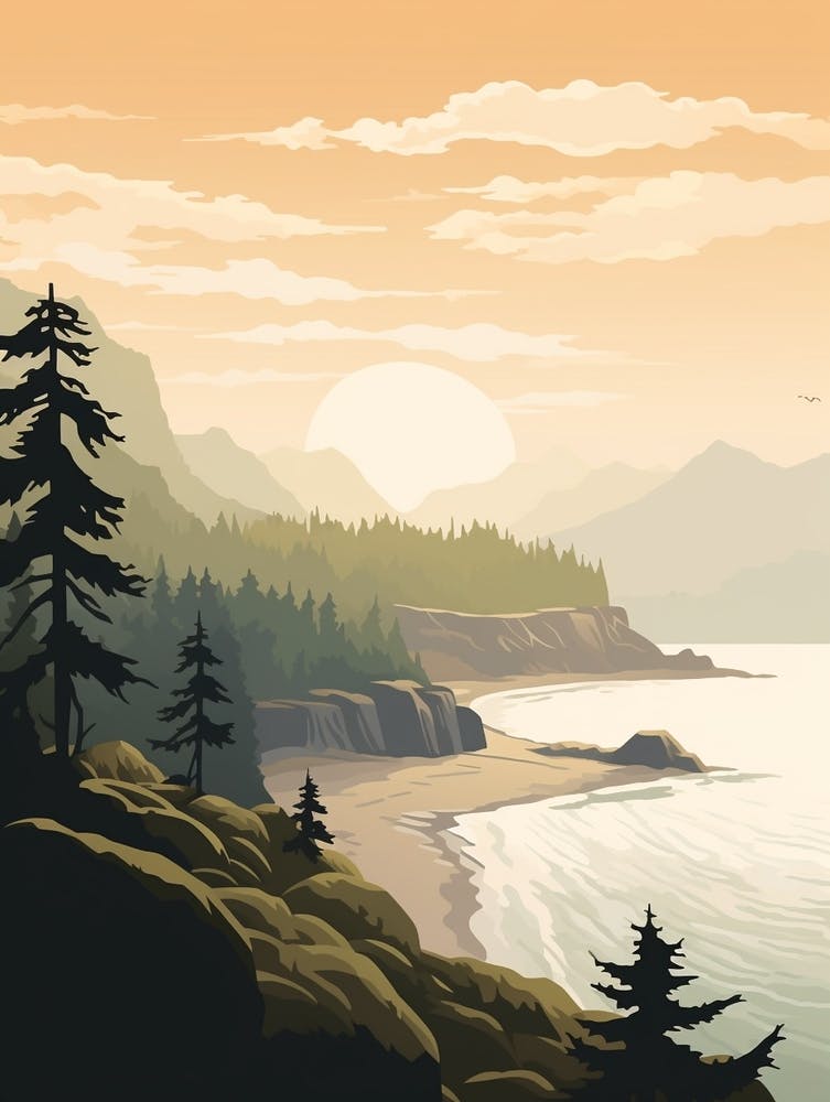 Juan De Fuca Marine Trail Canada 4 Hiking Trail Landscape