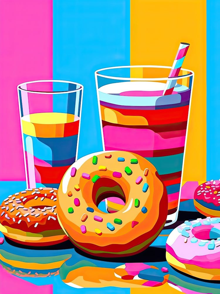Colour Pop Donuts 2