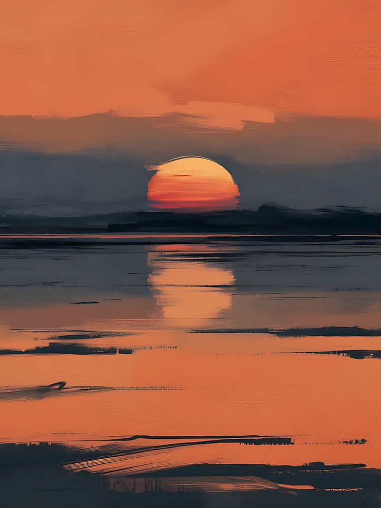 Sunset Painting