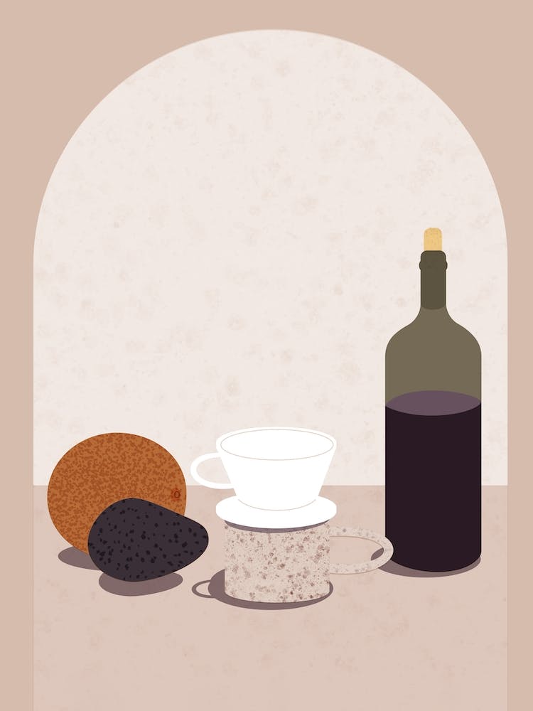 Self Isolation Essentials Still Life