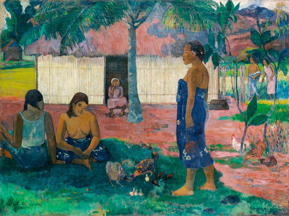 Why Are You Angry (1896), Paul Gauguin