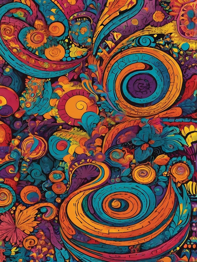 Psychedelische Wirbel 11