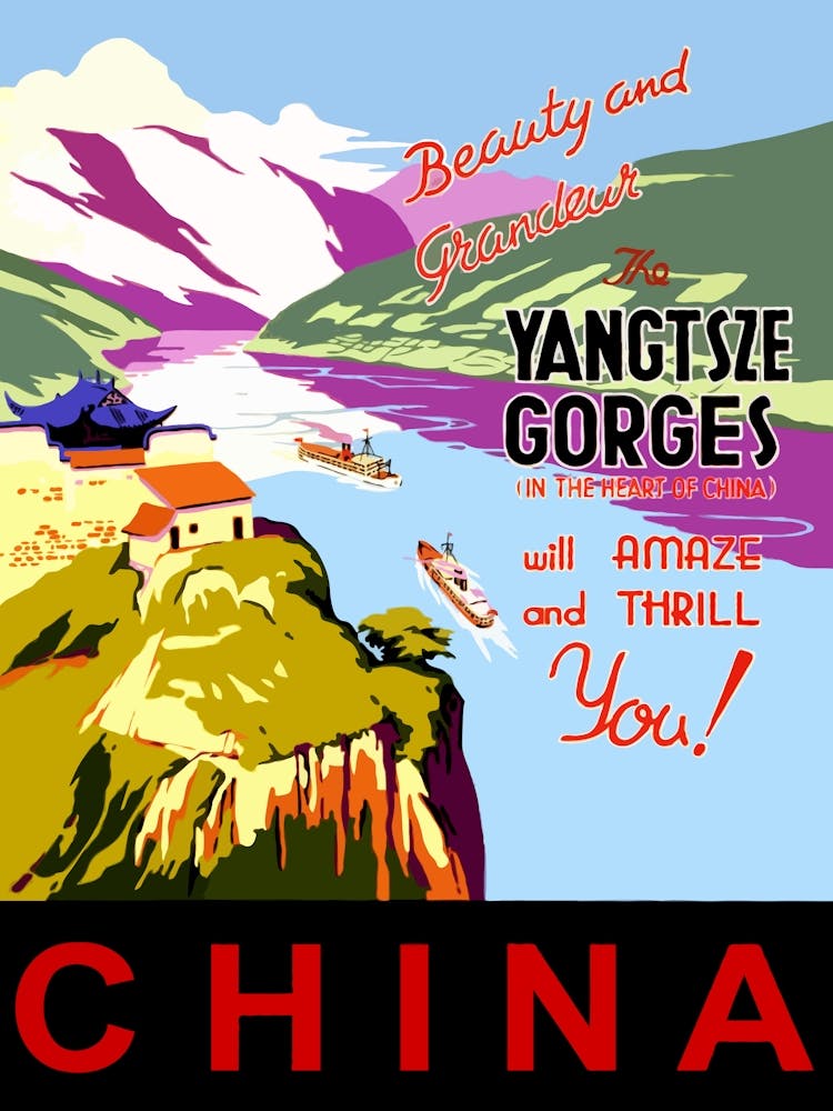 China, Cruising The Yangtzse River