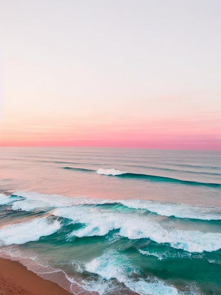 Brighton Beach, Australia Rosa Fotografie 3