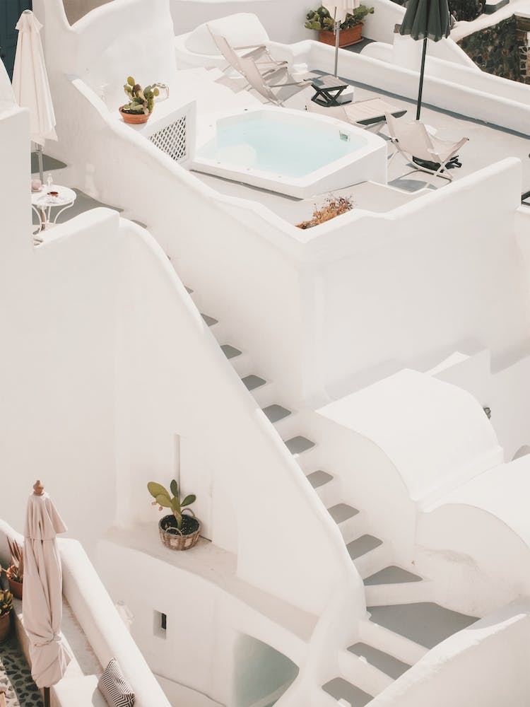 White Santorini Villa