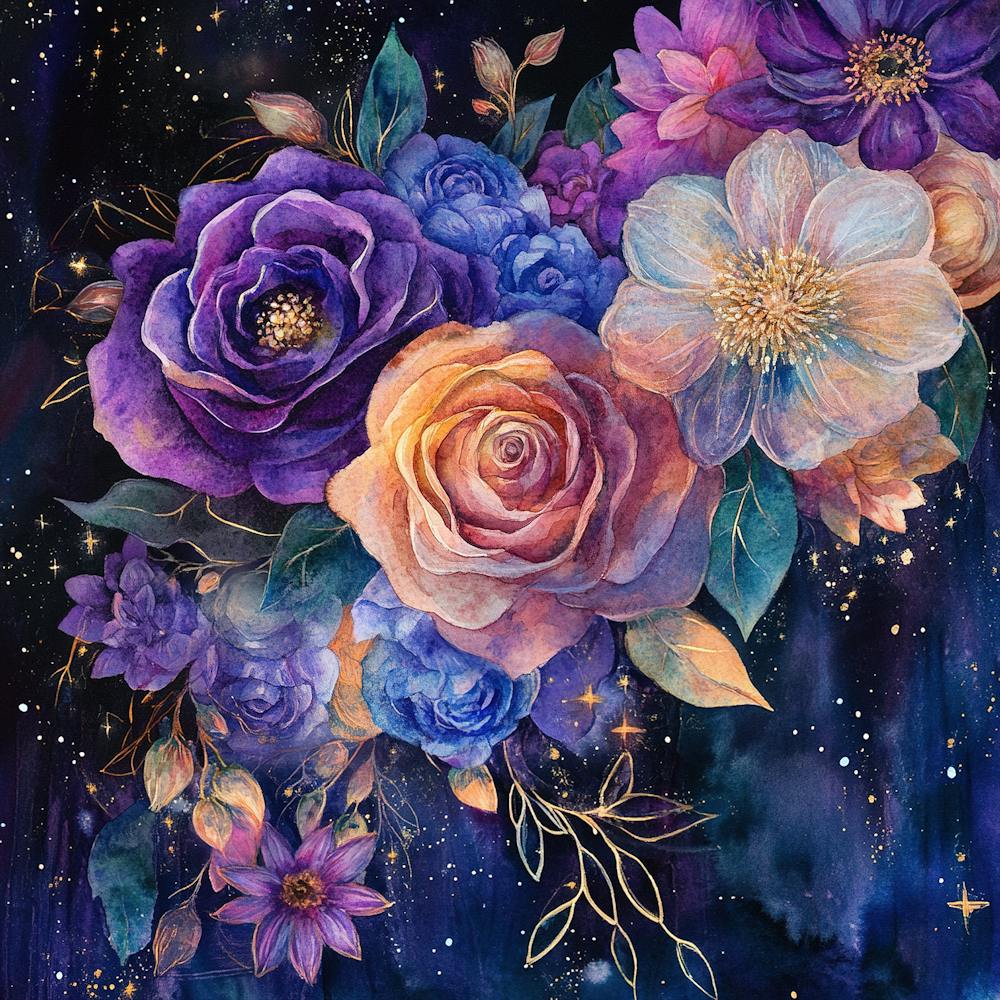 Floral Celestial Galaxy 5