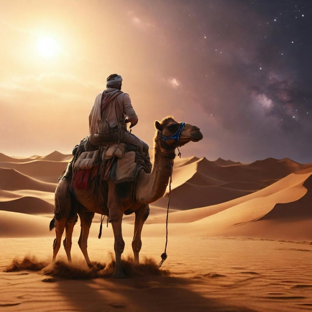 Sahara-Wüstenlandschaft