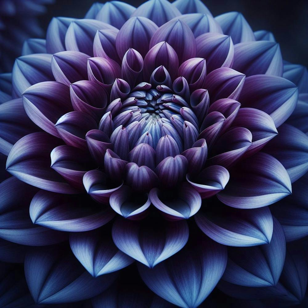 Purple Dahlia