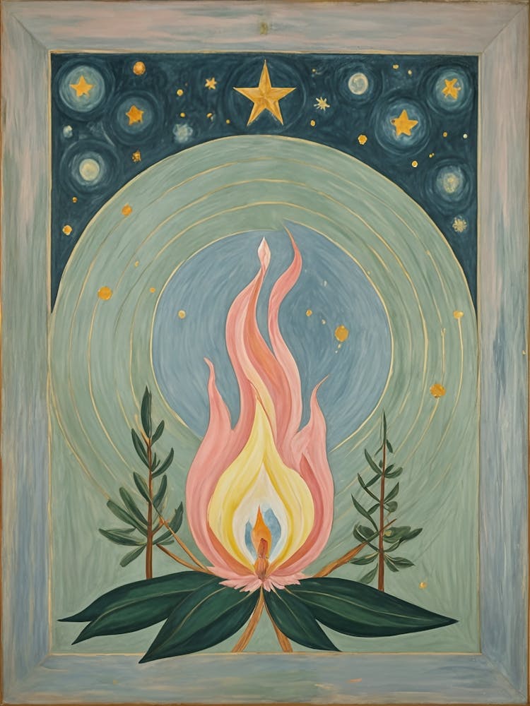 Starry Night Campfire