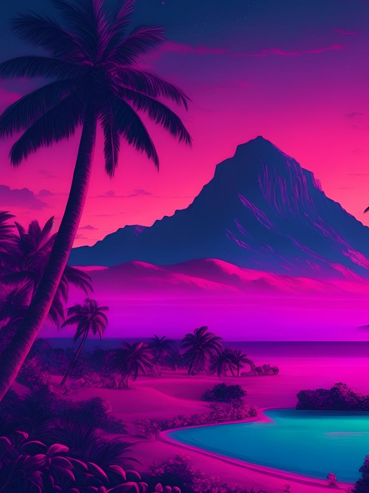 beautiful landscape paradise