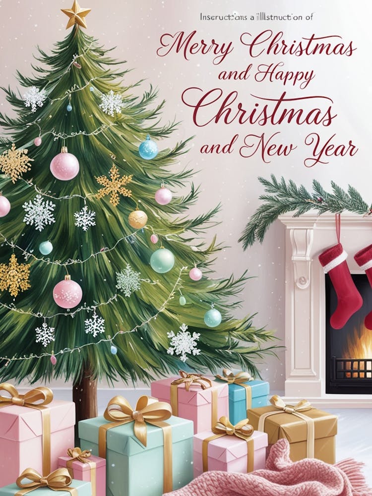 Christmas Tree With Presents