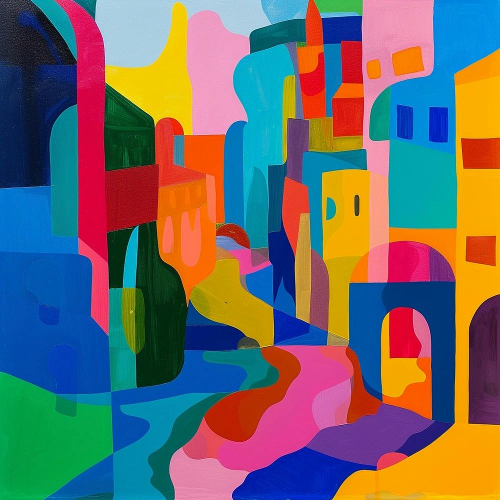 Abstract Travel Collection New Orleans Louisiana 2