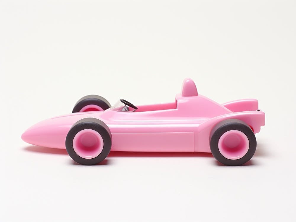 Toy Car Pink Race Car