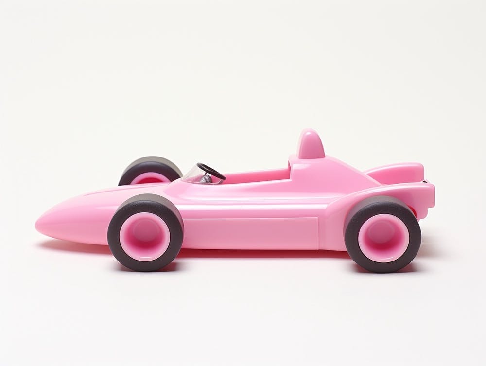 Toy Car Pink Race Car