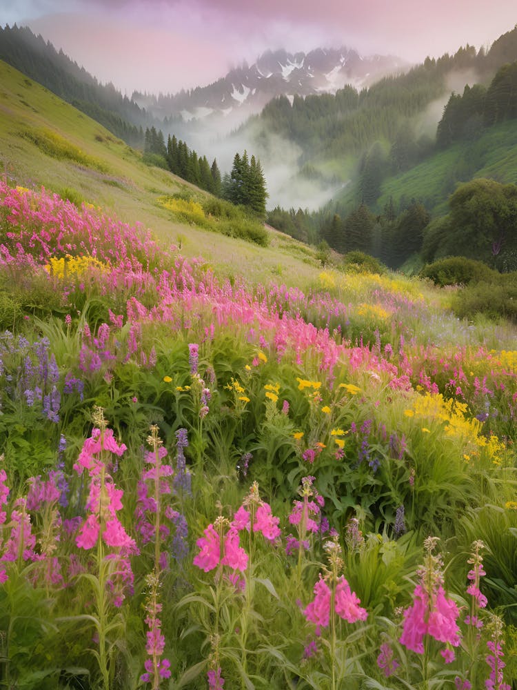 Wildflowers In The Mountains 6