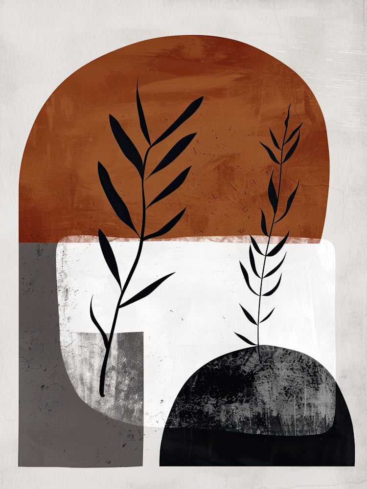 Layered Currents Bauhaus Minimalist