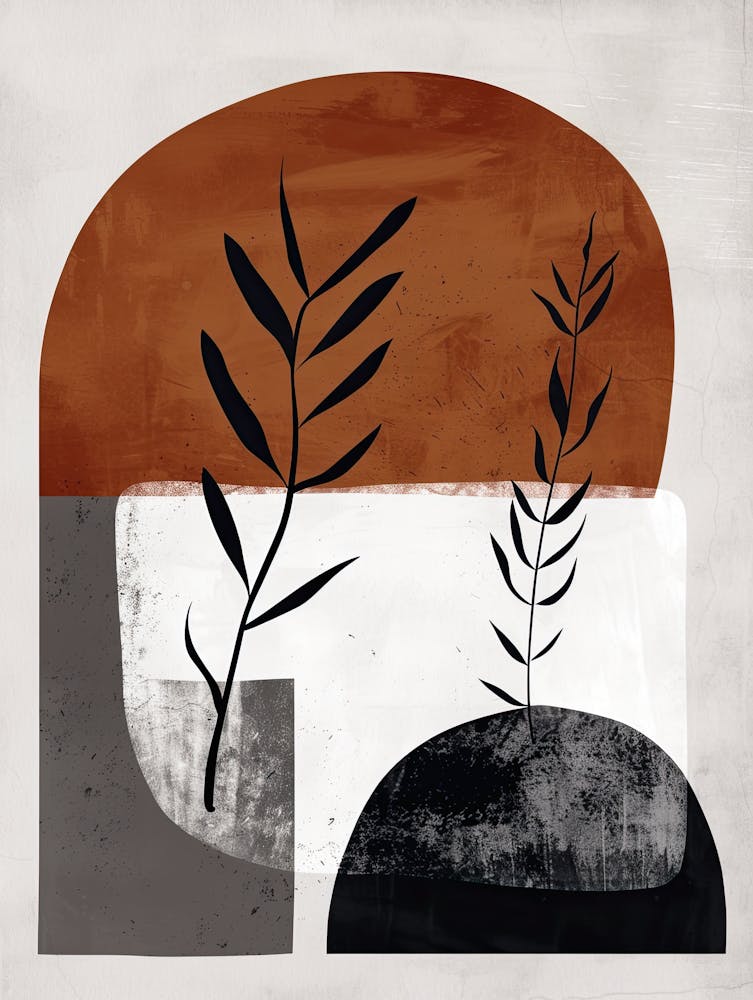 Layered Currents Bauhaus Minimalist