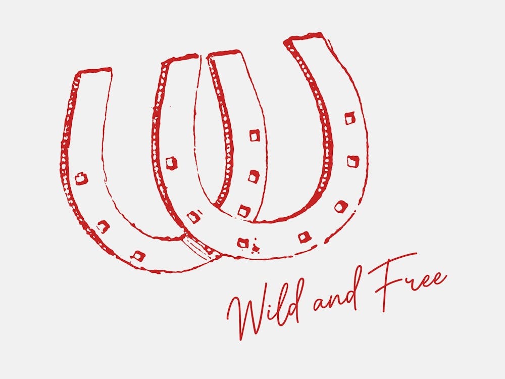 Horseshoe Wild and Free Red