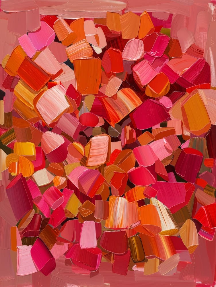 Abstract Of Reds And Oranges