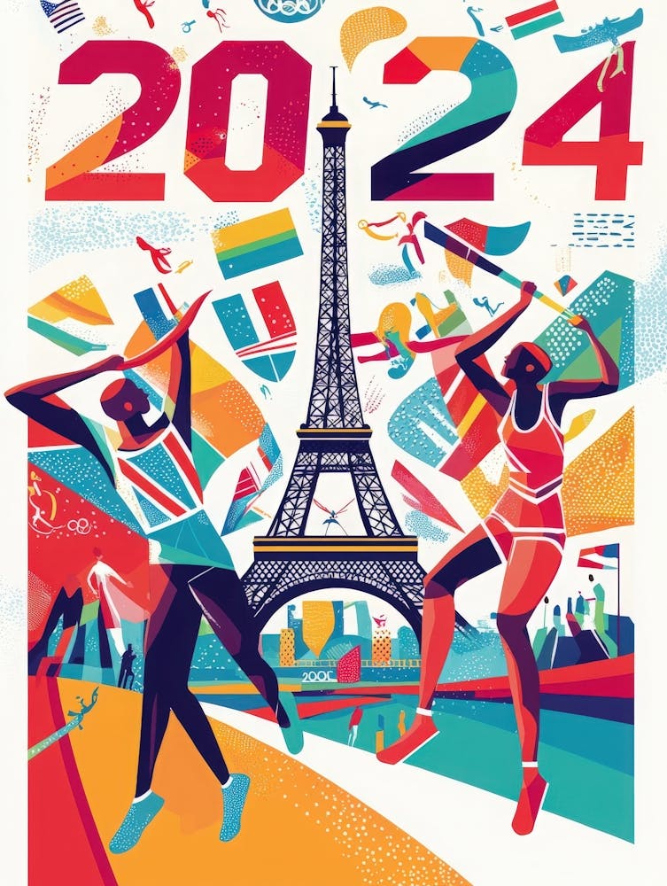 Aihrgdesign A Vibrant Poster Celebrating The 2024 Paris Summe 13e91b52 7714 4e2c 8e0b 4527a1f5e0c7 3