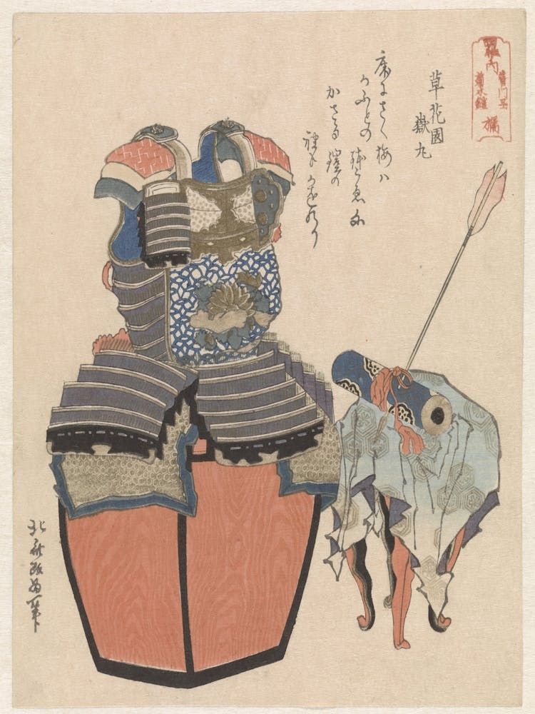 A Comparison Of Genroku Poems And Shells, Katsushika Hokusai 15