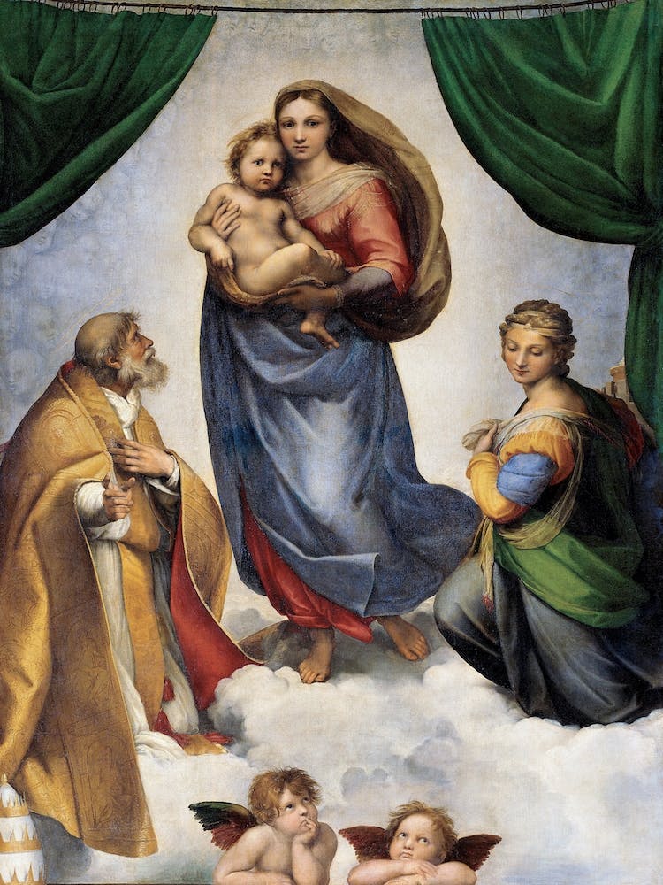 The Sistine Madonna, Raphael