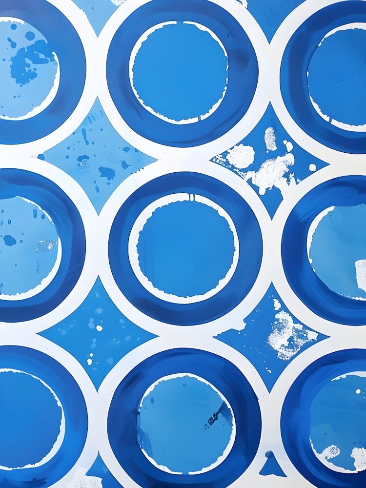 Blue Circles 2
