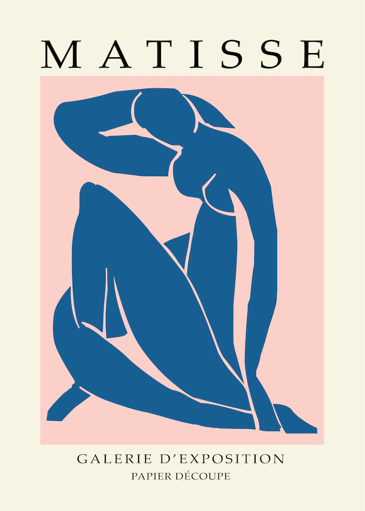 Matisse Galerie D'exposition Papier Decoupe Minimalist artwork 10
