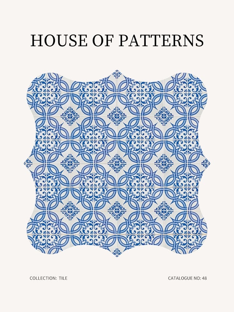 Tile Pattern Poster 49
