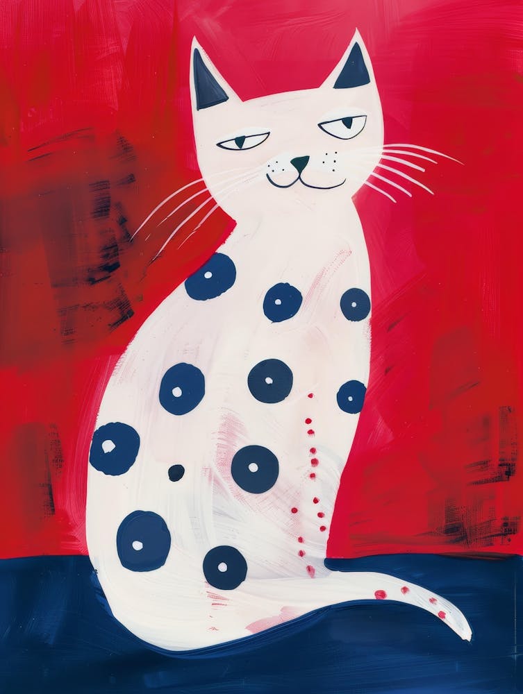 Gepunktete Katze 9