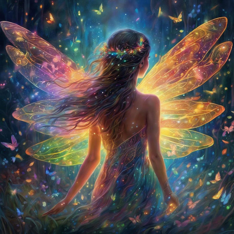 667771 A Luminous, Ethereal Nymph Dances Among Sparkling Xl 1024 V1 0 2