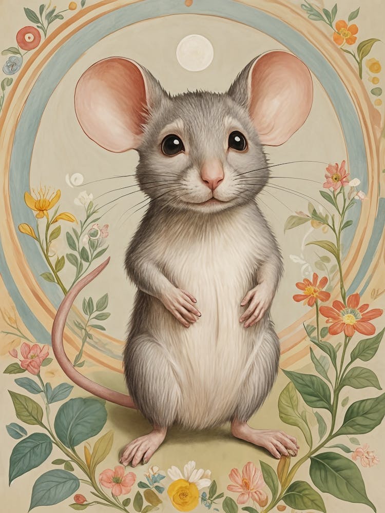 Mouse In The Moonlight
