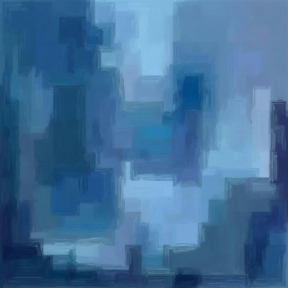 Abstrait - Ville Bleue