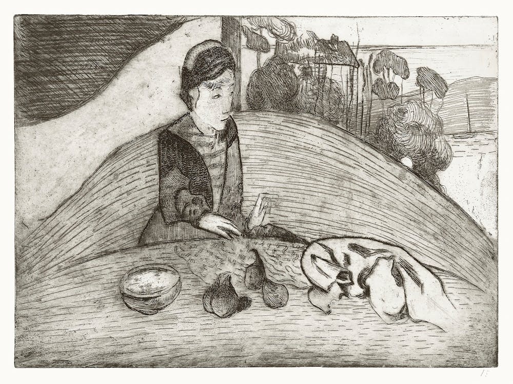 The Woman With Figs (1894), Paul Gauguin